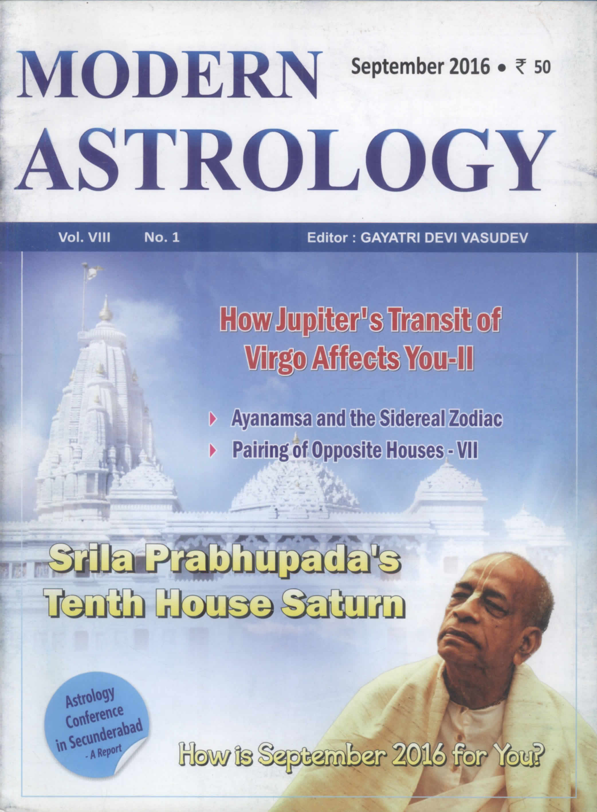 modern astrology cover
