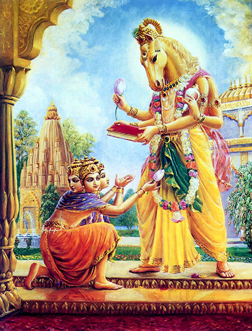 Hayagriva and Brahma