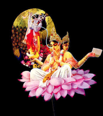 Lord Brahma initiated by Lord Krsna