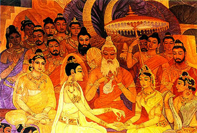 Lord Buddha's marriage