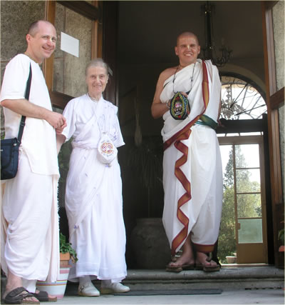 At Prabhupadadesa, Italy, 2003