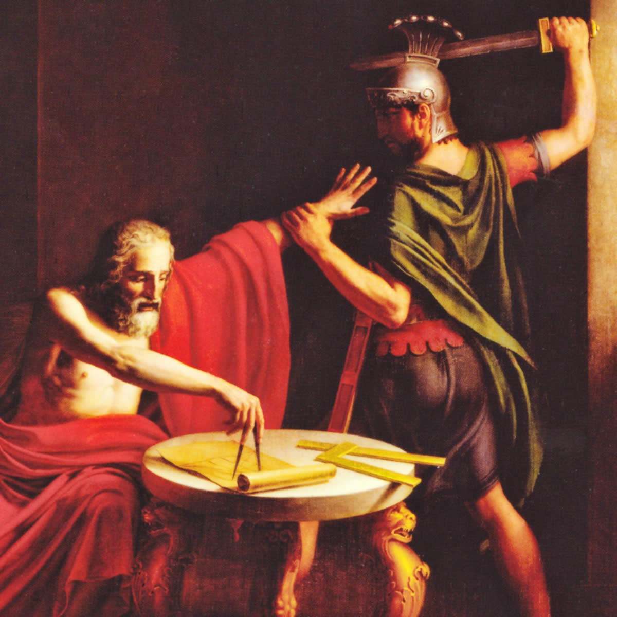 death of archimedes